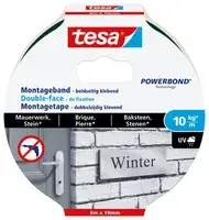 Auf Lager - Tesa Powerbond - Doppelseitiges Klebeband - 19 mm x 5 m