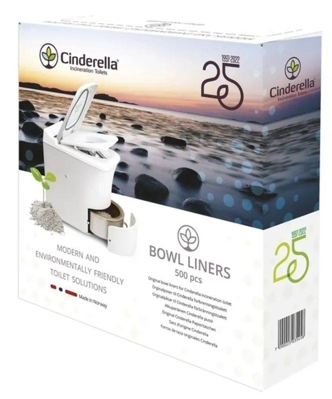 Günstig | Cinderella Beutel Bowl liners - 500er Pack