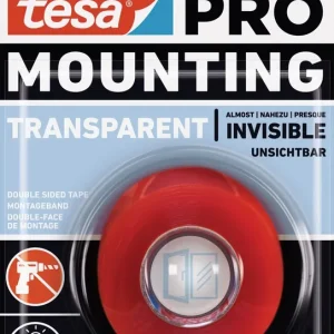 Sonderaktion - Tesa Mounting PRO Transparent Industrieklebeband 19 mm 5 m