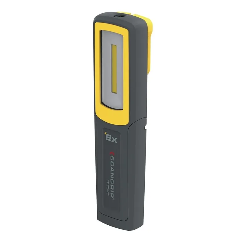 SCANGRIP - Explosionsgesch. LED-Handlampe 200 lm, Spotstrahler 100lm, Li-Ion 3.8 V 1’600 mAh - Top bewertet