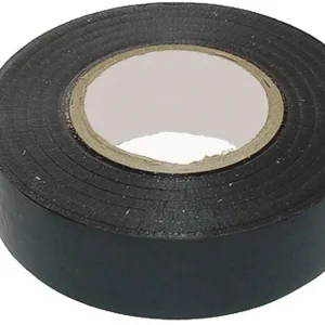 1 Rolle PVC-Isolierband 15mm x 10m, schwarz 15mm x 10m - Extra sparen