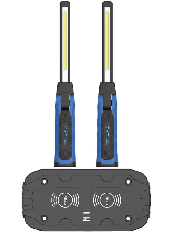 Doppelset Wireless Handleuchten SLIM Doppel Ladepad, 2 x Handleuchte SLIM - Aktionspreis