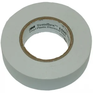 1 Rolle 3M Isolierband 20mx19mm weiss 19mm x 20m, PVC von 3M | Schneller Versand