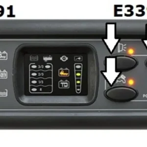 Knöpfe für PC100 - Groß - 3er Set | Brandneu