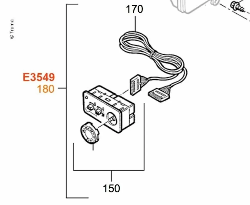 Bedienteil UnterputzE4000 | Online kaufen