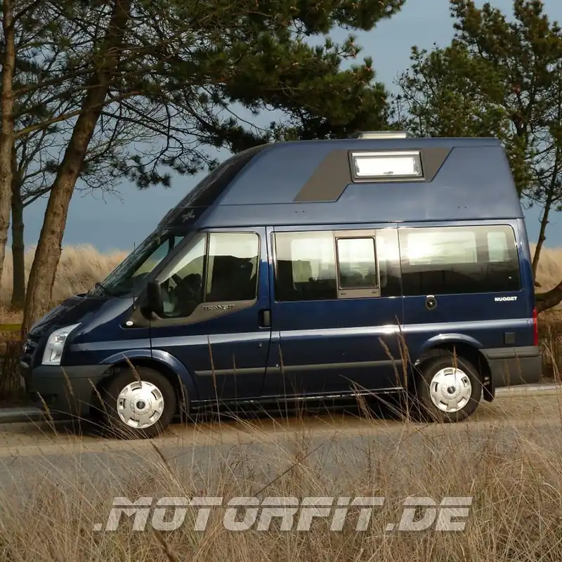 Deal | 120W / 130W Solar-Komplett Set SCHWARZ passend für Ford Nugget 1 / Westfalia Nugget 1 120 Watt Set