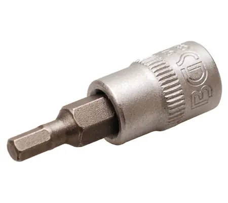 Abverkauf - Bit-Einsatz 6,3 (1/4), Innen-6-kant, 3,5 mm