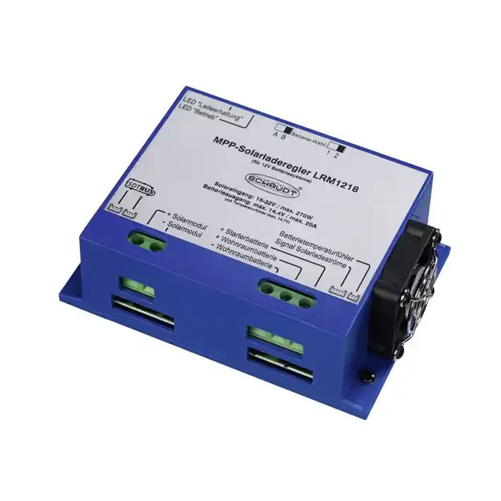 Zertifiziert - Solarregler LRM 1218