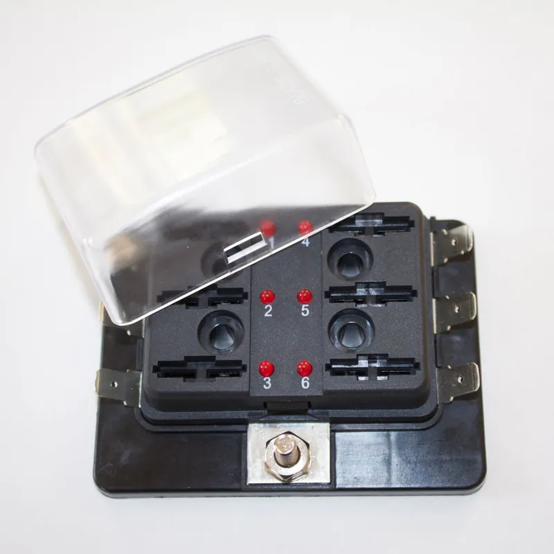 Hammerpreis - Sicherungshalter 6 FS-LED
