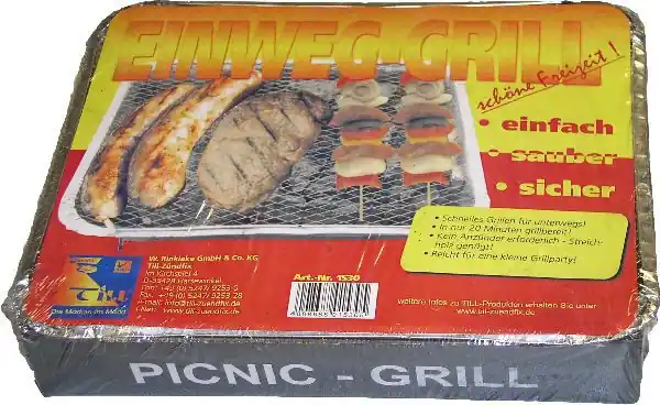 Preishit | Einweg-Grillset