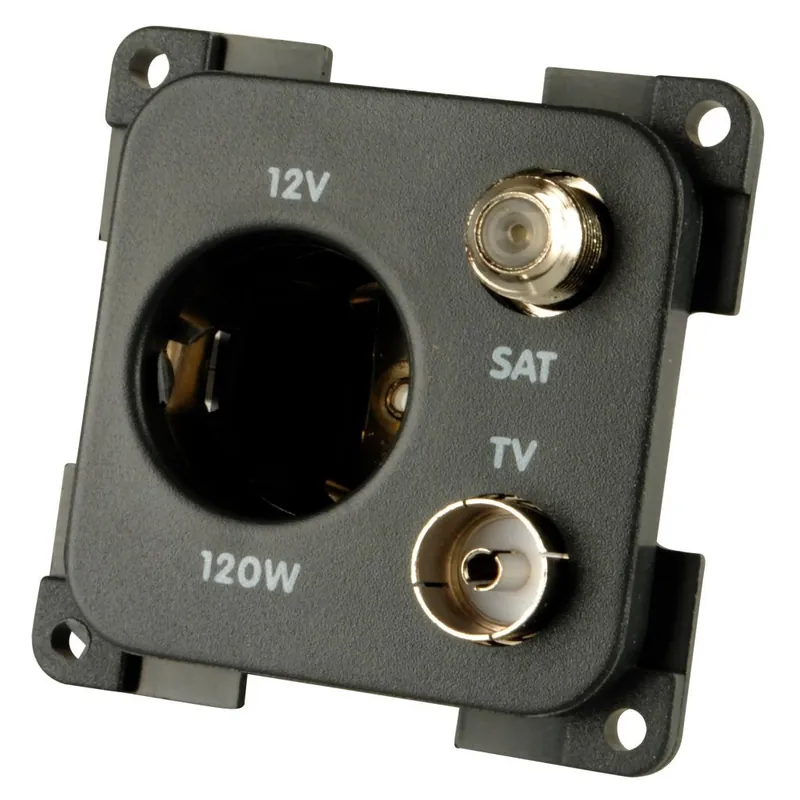 Abverkauf | Steckdose 12 V Auto, TV, SAT