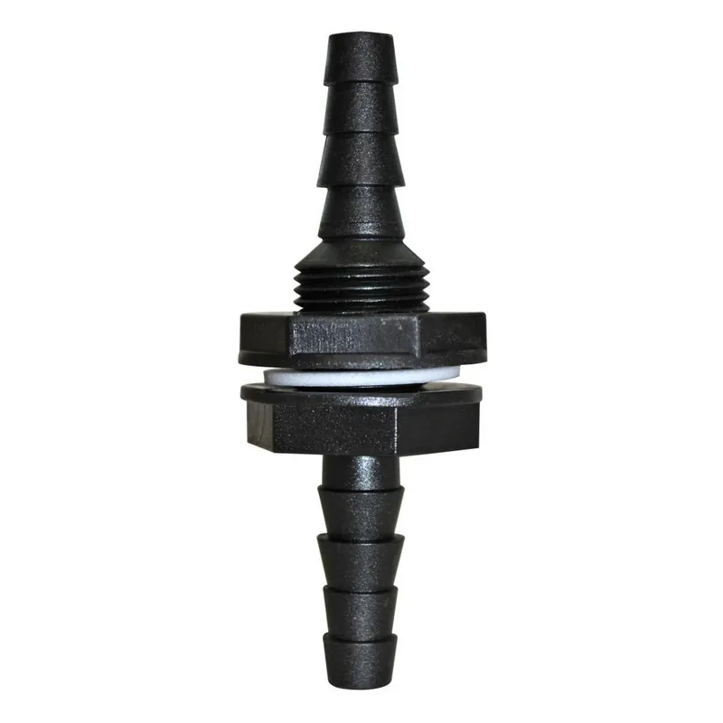 Lilie Tankanschluss gerade 10/12 mm mit Dichtung und Mutter Tankdurchführung | Werkspreis