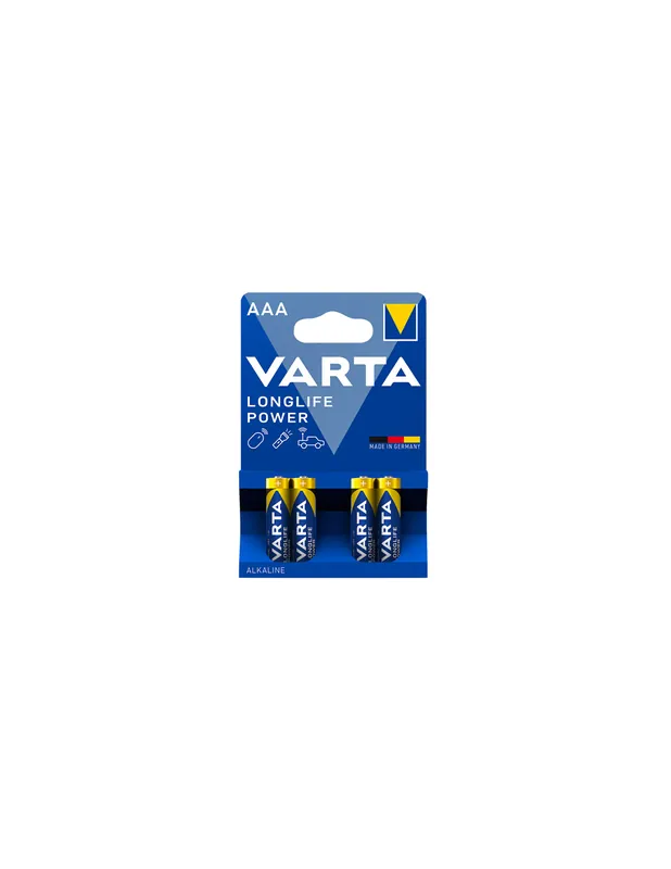 Bestpreis | Packung mit 4 Varta AAA-Batterien