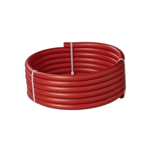 Schnelle Zustellung - Roter Trinkwasserschlauch 5,00 m mit einer Dicke von 10 x 15 mm
