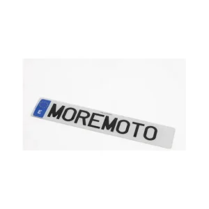 Sichere Zahlung | Placa matrícula acrílica. Personalizada con su nombre o texto.