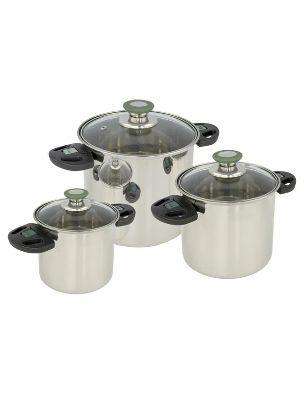 Set de 3 Ollas Compact Elegance Bo-Camp | Gleich bestellen