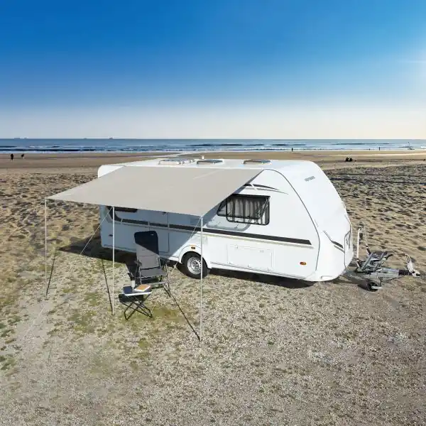 Expresslieferung - Sonnendach Playa grau, 450 x 240 cm