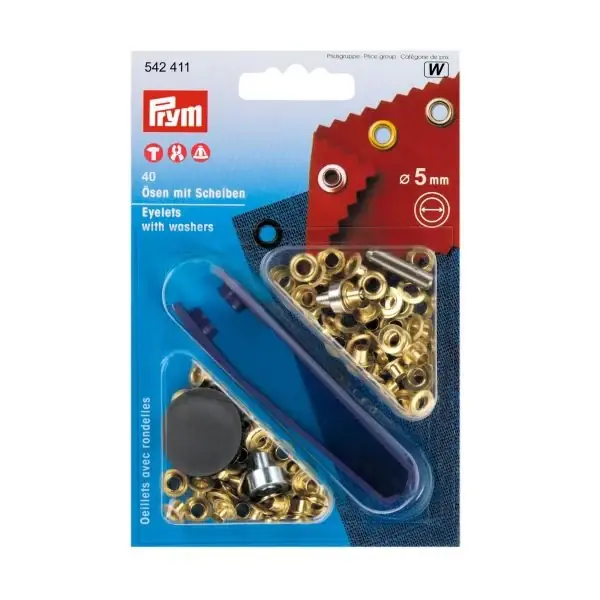 Jetzt verfügbar | Ösen & Scheiben 5 mm
