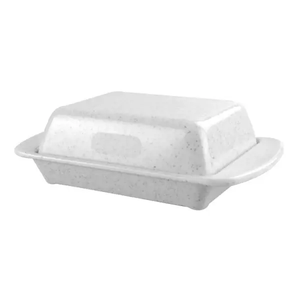 Geschirrserie Granit uni Butterdose - Top-Preis